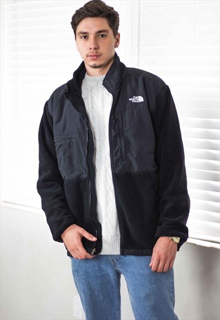 VINTAGE NORTH FACE JACKET FLEECELOGO 90S XL 28