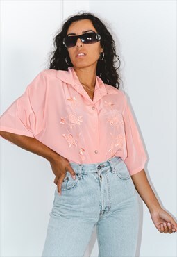 Vintage 90s Patterned Abstract Shirt