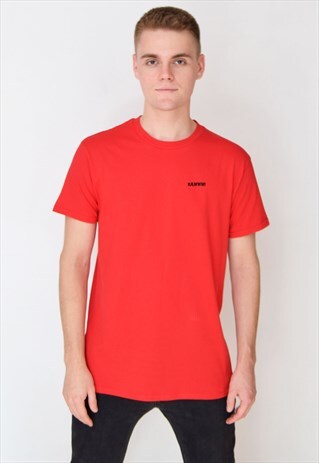 RED RAWWW T-SHIRT