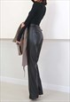 CLASSIC LEATHER PANTS IN BLACK