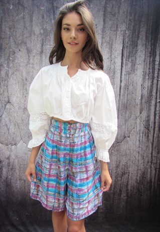 VINTAGE 1980S HIGH WAIST SHORTS