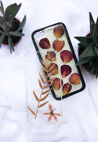 HANDMADE PHONE CASES/ PHONE COVERS WITH REAL PRESSED FLOWERS