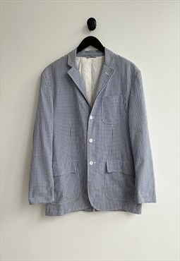 Vintage Polo Ralph Lauren Check Blazer Jacket