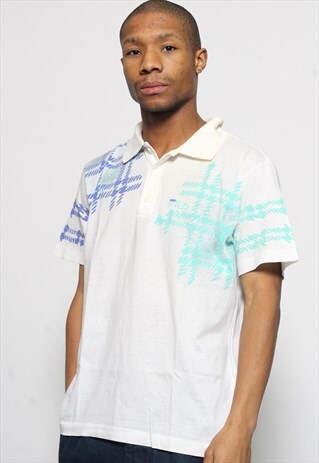 VINTAGE FILA SHORT SLEEVE LOGO POLO SHIRT