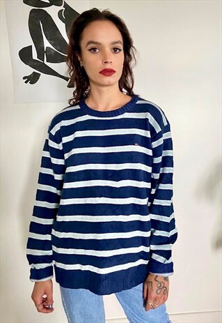 STRIPED TOMMY HILFIGER PULLOVER JUMPER