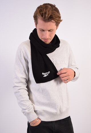 VINTAGE REEBOK SCARF BLACK