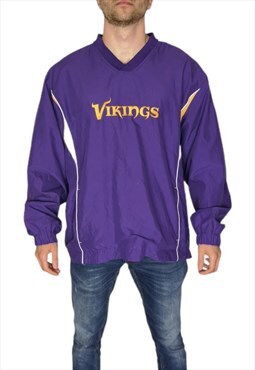 NFL Minnesota Vikings Windbreaker Size XL