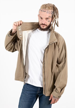 VINTAGE 80S RARE NAUTICA CASUAL JACKET / S8925