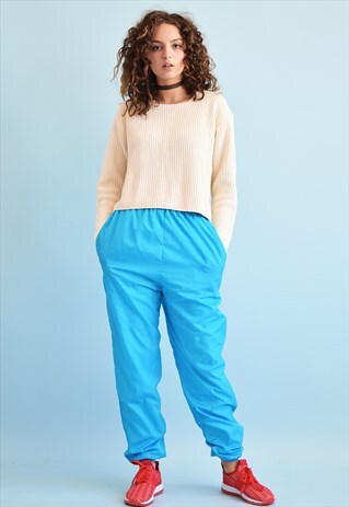 90'S RETRO ATHLEISURE SPORTS TRACKSUIT BOTTOMS