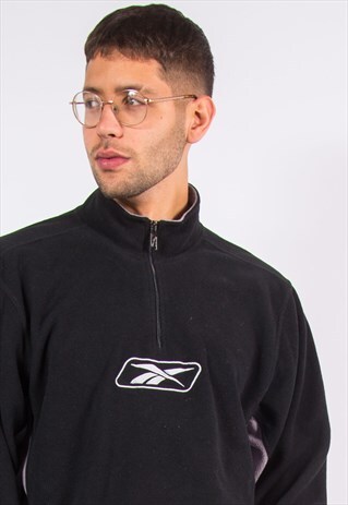 90'S REEBOK 1/4 ZIP FLEECE