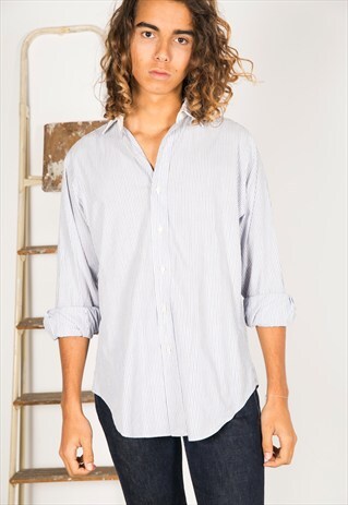LAST UNIT SALE / VINTAGE 80S POLO RALPH LAUREN SHIRT / S0193