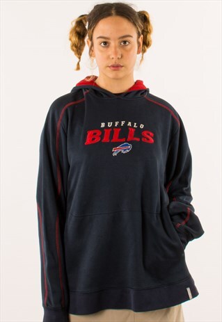 VINTAGE NAVY LOS ANGELES CHARGERS NFL HOODIE PULLOVER