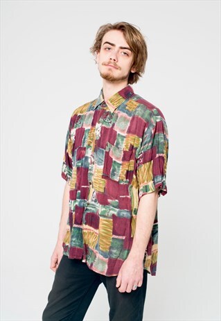 'AIM' CLASSIC EARLY 90'S RAYON SHIRT