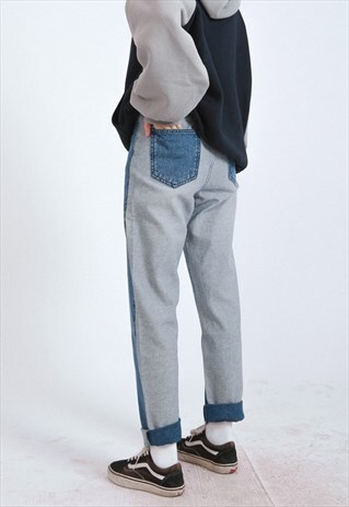 1869 HIGH RISE COLORBLOCK JEANS