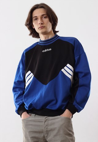 90'S VINTAGE MENS ADIDAS ORIGINALS SWEATSHIRT CREW NECK