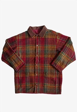 Vintage Timberland Reversible Wool Check Jacket