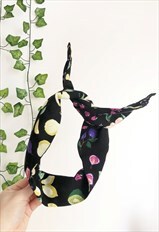 Fruit Salad Print Wide Wire Headband