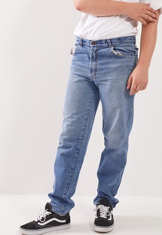 VINTAGE LEVIS STRAIGHT LEG DENIM JEANS