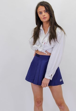 VINTAGE TENNIS RUFFLES MINI SKIRT
