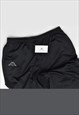 VINTAGE 90'S KAPPA TRACKSUIT TROUSERS BLACK