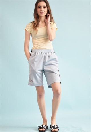 90'S RETRO KAPPA SPORTS PLAIN BOYFRIENDS SHORTS