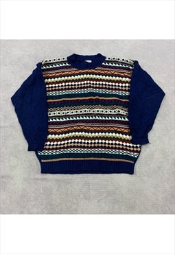 Vintage knitted jumper Women's L