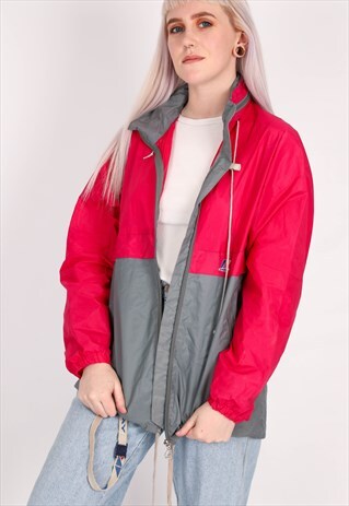 VINTAGE K-WAY WINDBREAKER JACKET NJ782