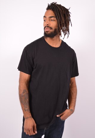 VINTAGE POLO RALPH LAUREN T-SHIRT TOP BLACK