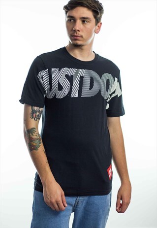 VINTAGE NIKE T-SHIRT JUST DO IT LOGO 90S M 5.4