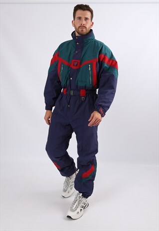 Vintage Ski Suit 90's TRESPASS Snow Suit L 42 - 44" (8AB)