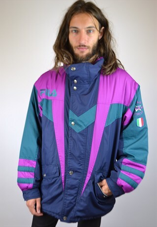 VINTAGE 90'S FILA TRACK COAT