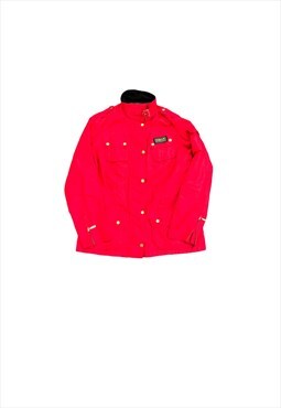 Vintage Y2K Womens barbour jacket coat UK 12 red