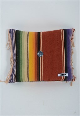Vintage 70s Rework Pillow Aztec 