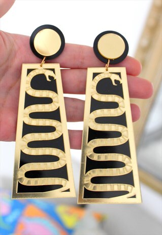 SNAKE EARRINGS