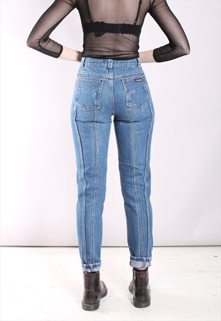 VINTAGE 90S CALVIN KLEIN HIGH WAISTED DOUBLE SEAM JEANS