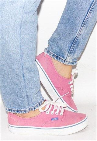 RETRO DUSTY PINK VANS UK 4