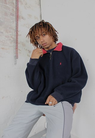 VINTAGE RALPH LAUREN 1/4 ZIP FLEECE