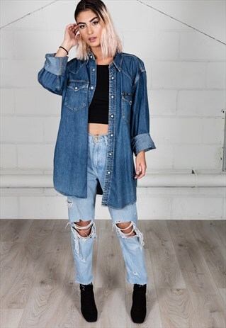 VINTAGE LEE AUTHENTIC DENIM UNISEX SHIRT