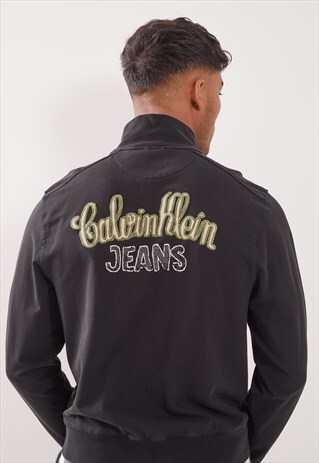 VINTAGE CALVIN KLEIN ZIP-UP SWEATSHIRT