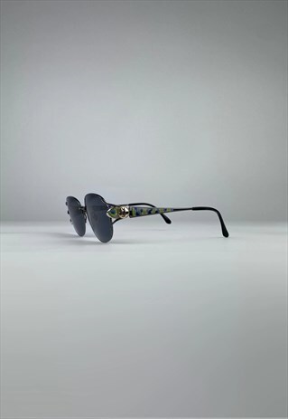 YSL VINTAGE SUNGLASSES OVAL YVES SAINT LAURENT RESTORED