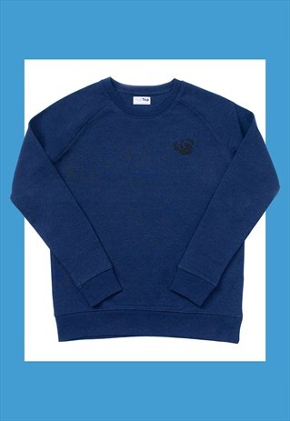 SWEATSHIRT WITH PUG DOG EMBROIDERY