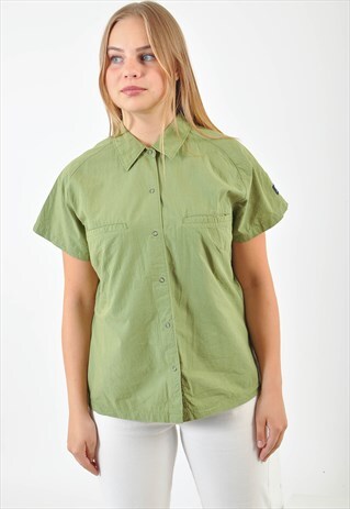 VINTAGE HELLY HANSEN SHIRT IN GREEN