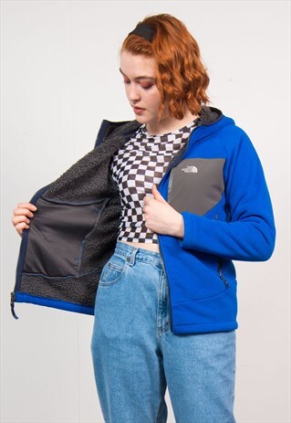 THE NORTH FACE FLEECE HOODED JACKET