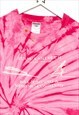 JERZEES PINK SKI JUMPING & NORDIC COMBINED PRINT T-SHIRT