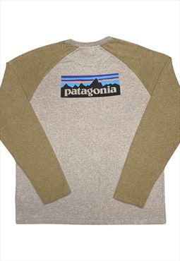 Patagonia Light Brown Longsleeve T-Shirt L