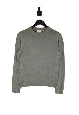 Lacoste Big Logo Sweatshirt Men's Grey Size Small