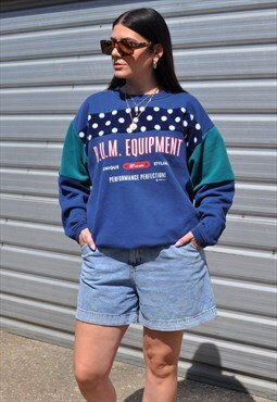 90's vintage reworked B.U.M. Equipment logo sweatshirt