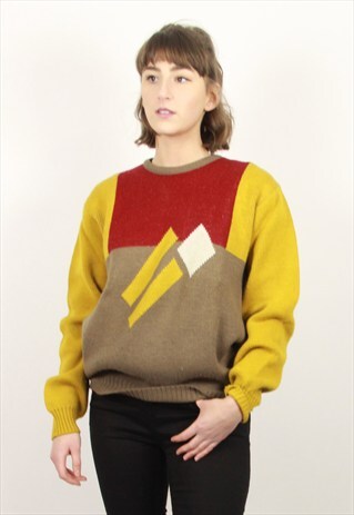 VINTAGE PATTERNED JUMPER