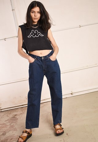 90'S RETRO HIGHWAISTED MOMS DENIM JEANS