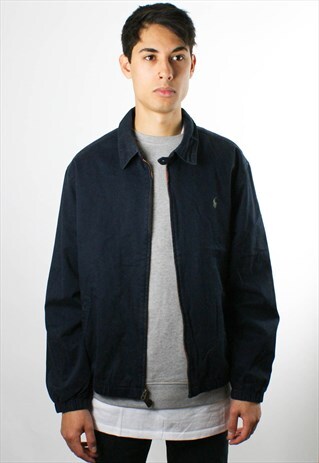 RALPH LAUREN POLO DENIM HARRINGTON BOMBER JACKET